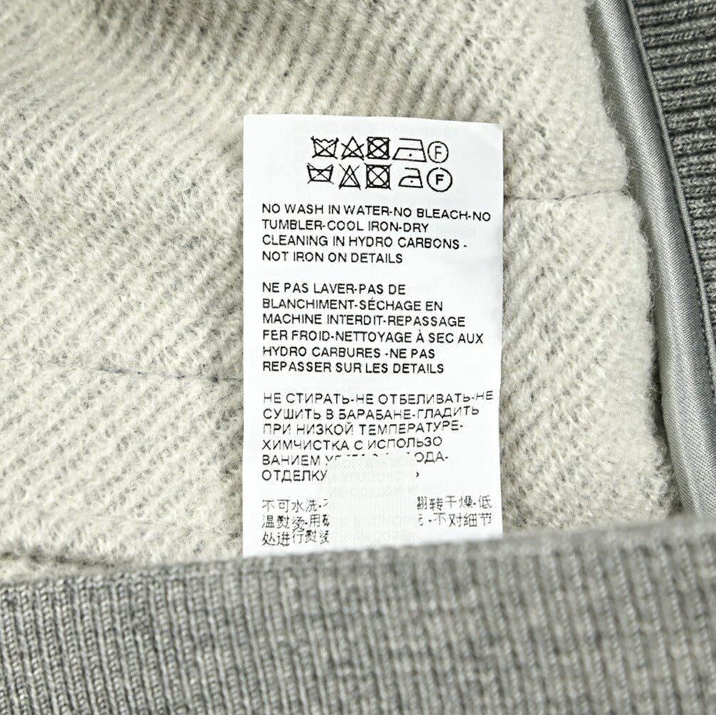 DOLCE & GABBANA ウールカシミヤ フルジップパーカー｜GUARDAROBA MILANO OFFICIAL STORE