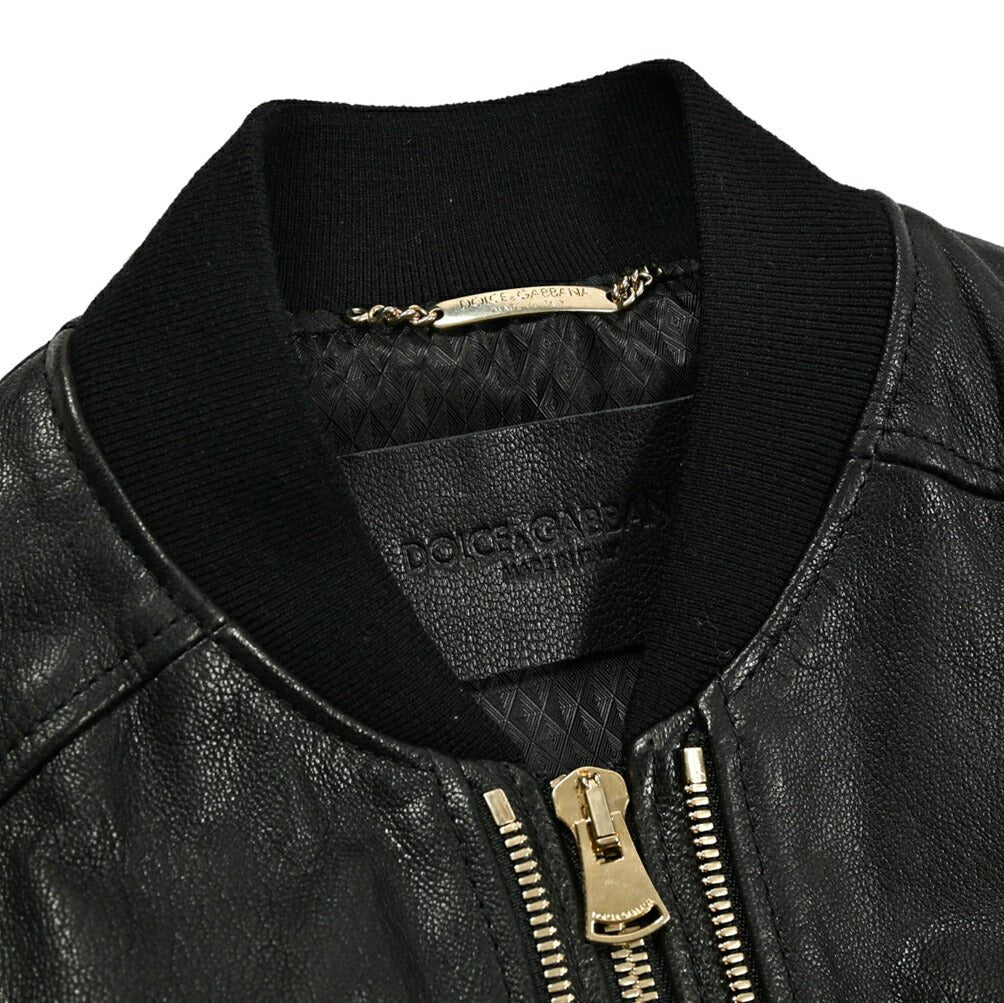 DOLCE & GABBANA ゴートレザー ツインジップシングルライダースジャケット｜GUARDAROBA MILANO OFFICIAL STORE
