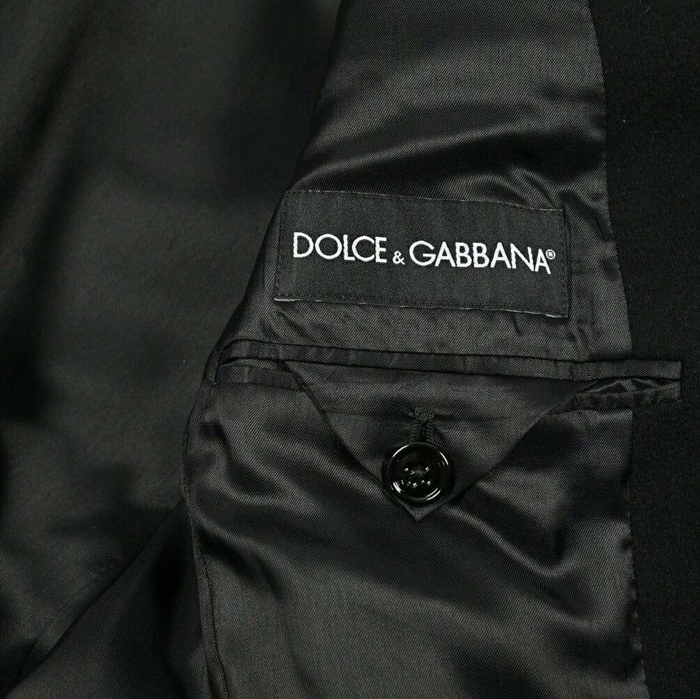 DOLCE & GABBANA ウールナイロン 3Bシングルチェスターコート｜GUARDAROBA MILANO OFFICIAL STORE