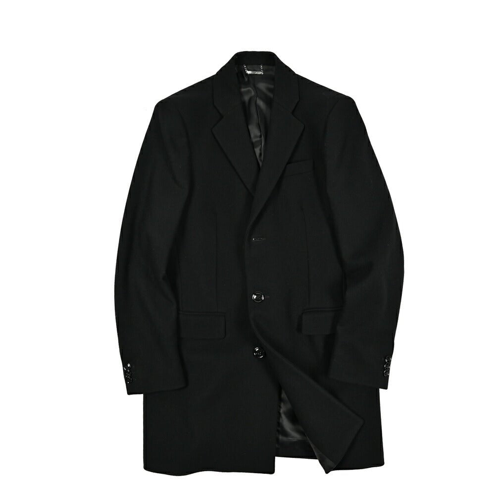 DOLCE & GABBANA ウールナイロン 3Bシングルチェスターコート｜GUARDAROBA MILANO OFFICIAL STORE