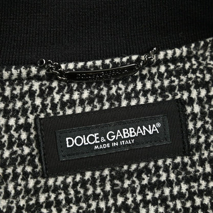 DOLCE & GABBANA ポリエステル混ウール ボンバージャケット｜GUARDAROBA MILANO OFFICIAL STORE