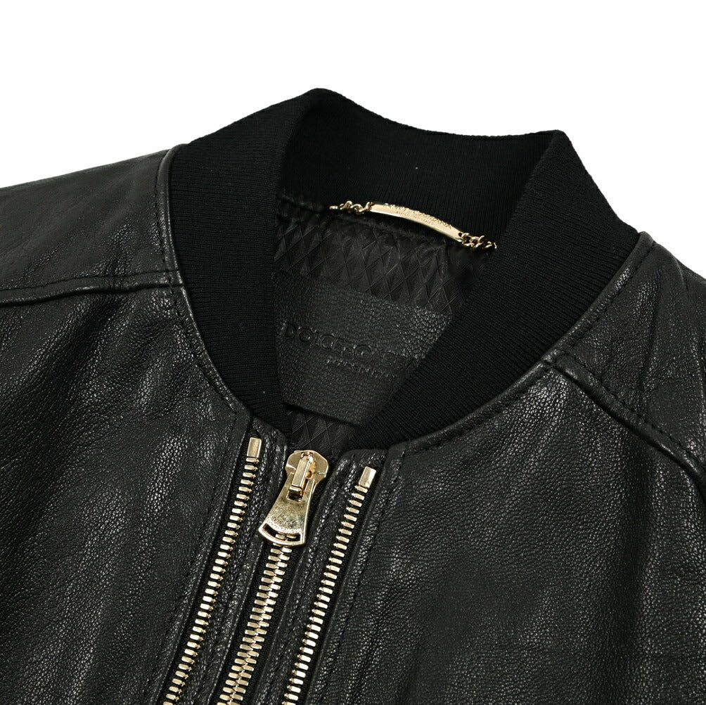 DOLCE & GABBANA ゴートレザー ツインジップシングルライダースジャケット｜GUARDAROBA MILANO OFFICIAL STORE