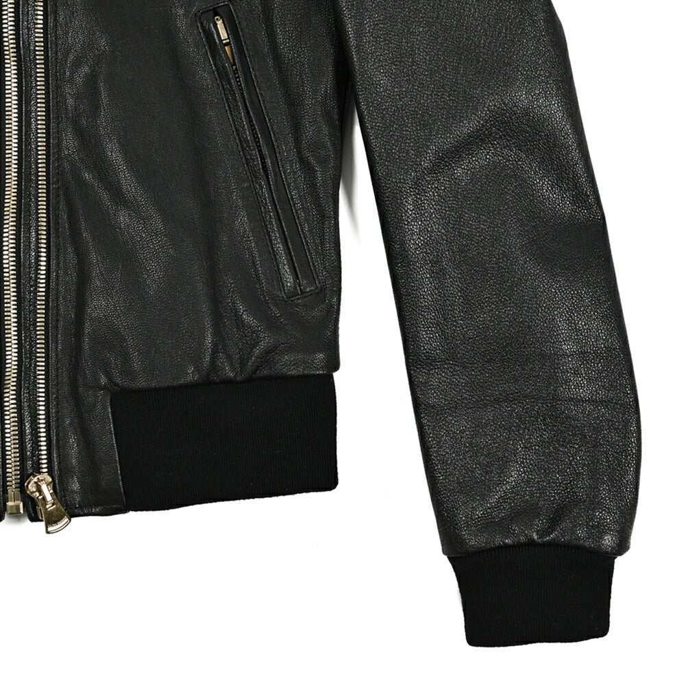 DOLCE & GABBANA ゴートレザー ツインジップシングルライダースジャケット｜GUARDAROBA MILANO OFFICIAL STORE