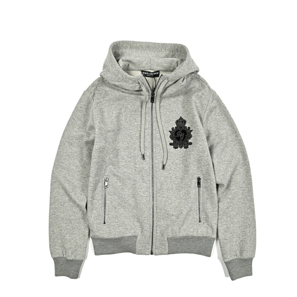 DOLCE & GABBANA ウールカシミヤ フルジップパーカー｜GUARDAROBA MILANO OFFICIAL STORE