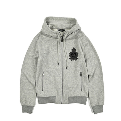 DOLCE & GABBANA ウールカシミヤ フルジップパーカー｜GUARDAROBA MILANO OFFICIAL STORE