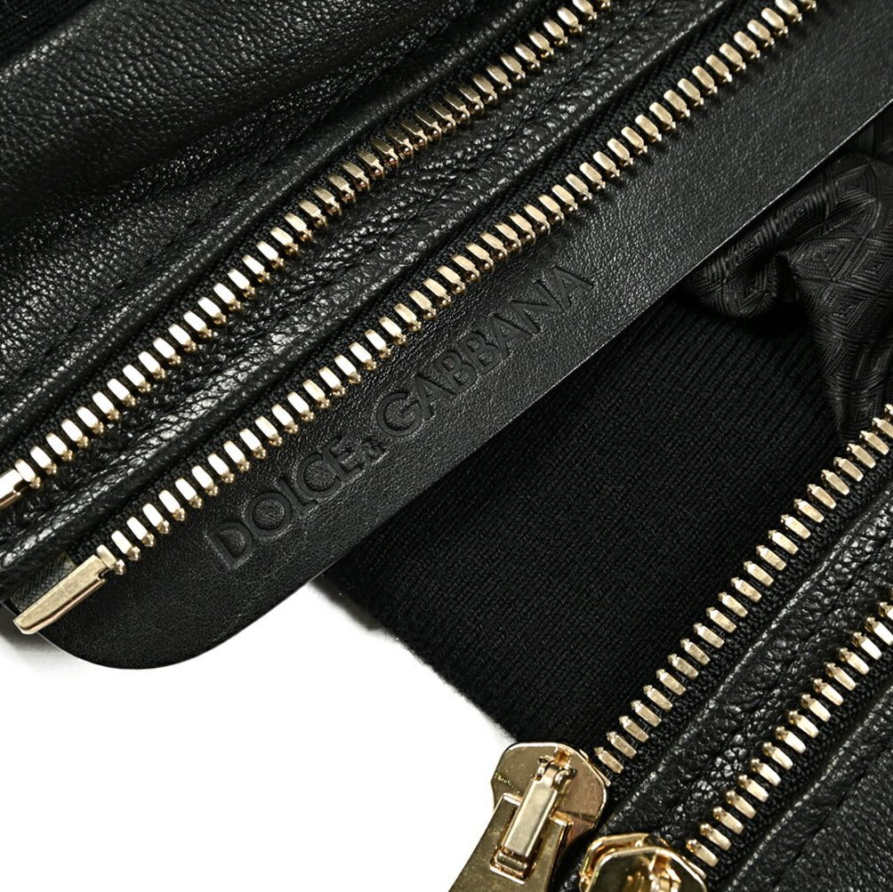 DOLCE & GABBANA ゴートレザー ツインジップシングルライダースジャケット｜GUARDAROBA MILANO OFFICIAL STORE