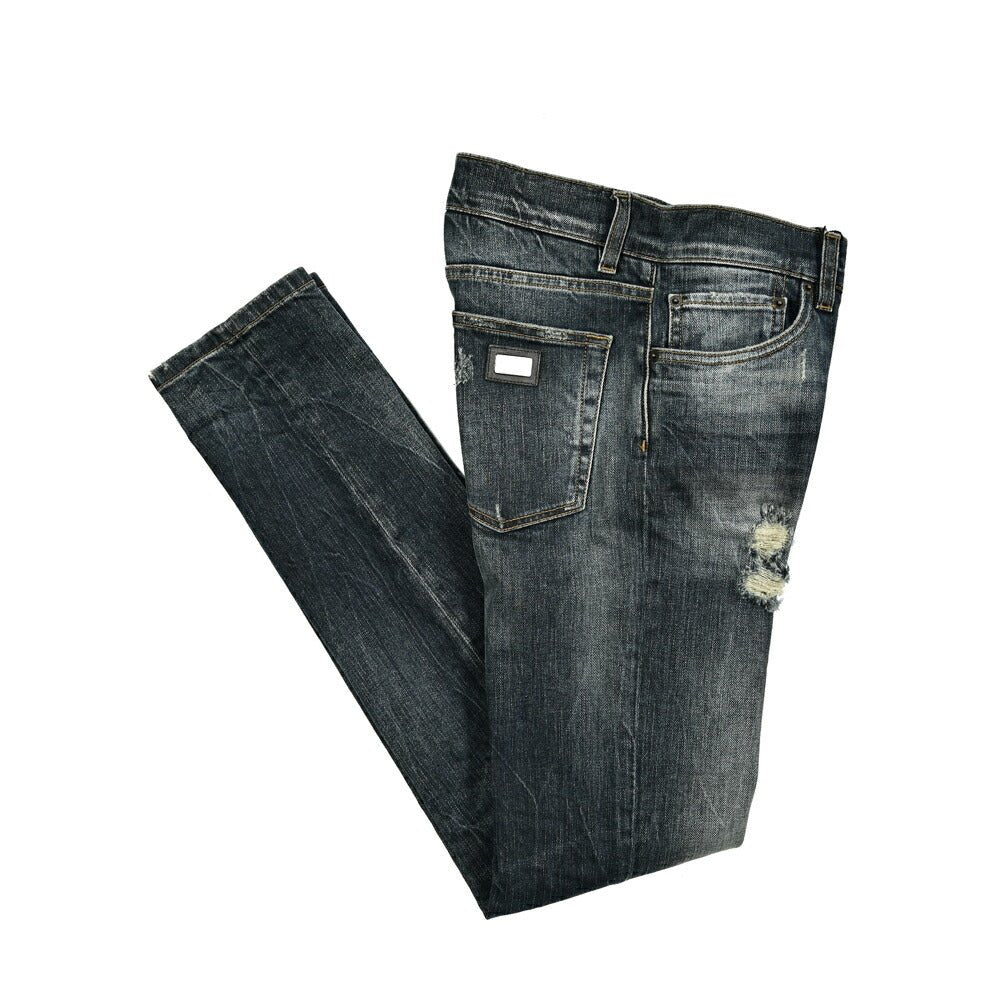 DOLCE & GABBANA CLASSIC ストレッチデニム ダメージジーンズ｜GUARDAROBA MILANO OFFICIAL STORE