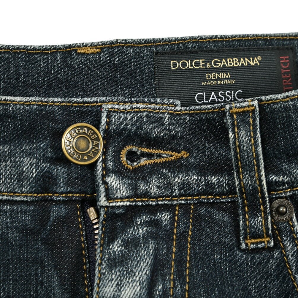 DOLCE & GABBANA CLASSIC ストレッチデニム ダメージジーンズ｜GUARDAROBA MILANO OFFICIAL STORE