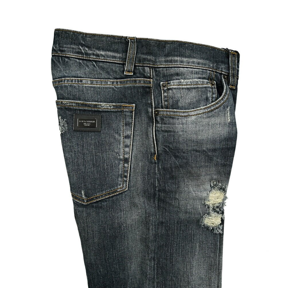 DOLCE & GABBANA CLASSIC ストレッチデニム ダメージジーンズ｜GUARDAROBA MILANO OFFICIAL STORE