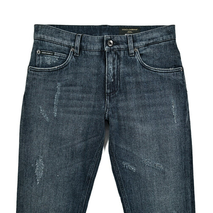 DOLCE & GABBANA REGULAR ストレッチデニム ダメージレギュラージーンズ｜GUARDAROBA MILANO OFFICIAL STORE