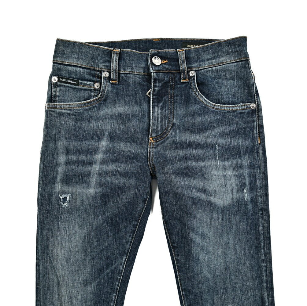 DOLCE & GABBANA RUNNING ストレッチデニム ダメージジーンズ｜GUARDAROBA MILANO OFFICIAL STORE