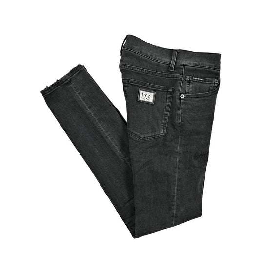 SALE｜DOLCE & GABBANA RUNNING ストレッチデニム ダメージジーンズ｜416085 - 44｜GUARDAROBA MILANO OFFICIAL STORE