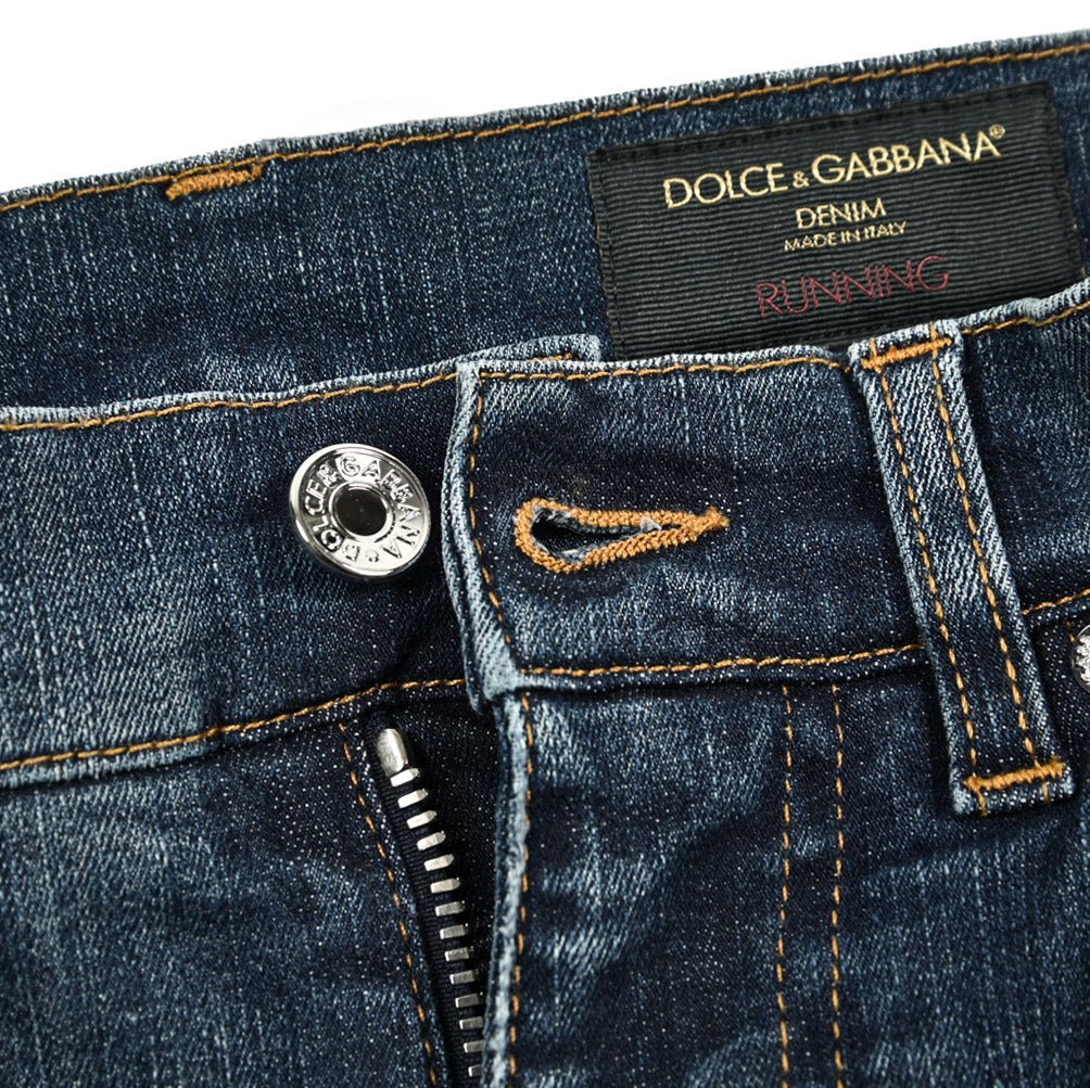 DOLCE & GABBANA RUNNING ストレッチデニム ダメージジーンズ｜GUARDAROBA MILANO OFFICIAL STORE