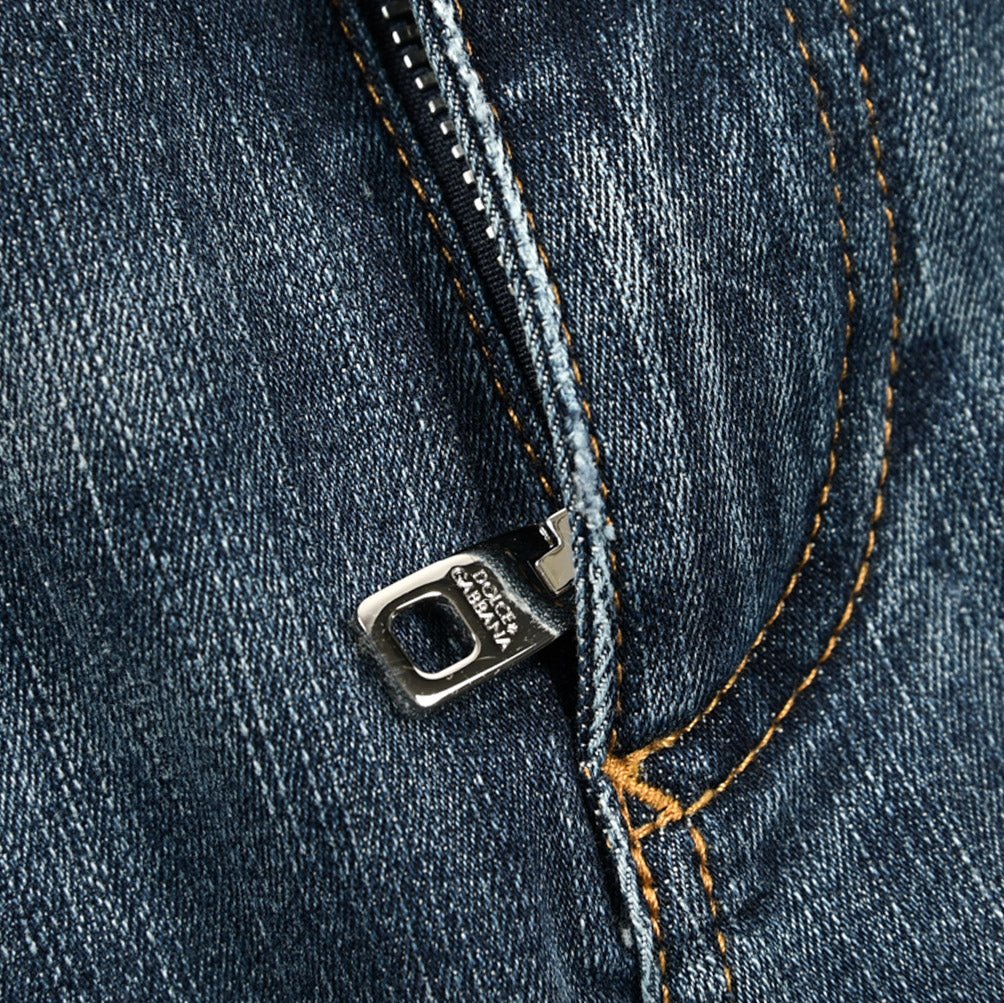 DOLCE & GABBANA RUNNING ストレッチデニム ダメージジーンズ｜GUARDAROBA MILANO OFFICIAL STORE
