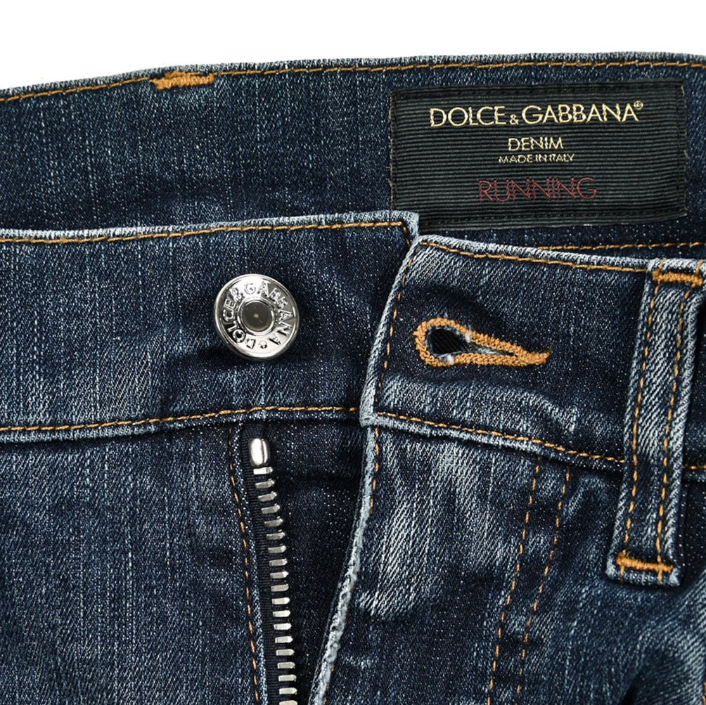 DOLCE & GABBANA RUNNING ストレッチデニム ダメージジーンズ｜GUARDAROBA MILANO OFFICIAL STORE