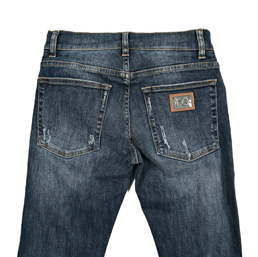 DOLCE & GABBANA RUNNING ストレッチデニム ダメージジーンズ｜GUARDAROBA MILANO OFFICIAL STORE