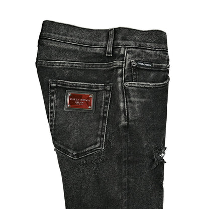 DOLCE & GABBANA SKINNY ストレッチデニム ダメージスキニージーンズ｜GUARDAROBA MILANO OFFICIAL STORE