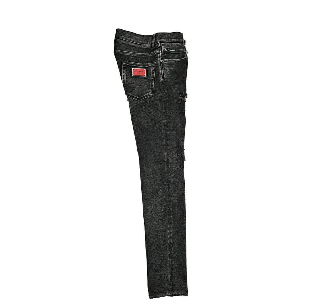 DOLCE & GABBANA SKINNY ストレッチデニム ダメージスキニージーンズ｜GUARDAROBA MILANO OFFICIAL STORE