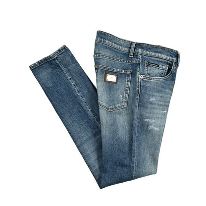 DOLCE & GABBANA SKINNY ストレッチデニム ダメージスキニージーンズ｜GUARDAROBA MILANO OFFICIAL STORE