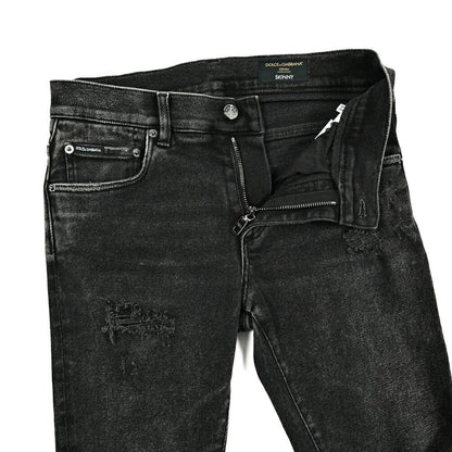 DOLCE & GABBANA SKINNY ストレッチデニム ダメージスキニージーンズ｜GUARDAROBA MILANO OFFICIAL STORE