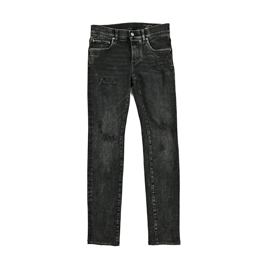 DOLCE & GABBANA SKINNY ストレッチデニム ダメージスキニージーンズ｜GUARDAROBA MILANO OFFICIAL STORE