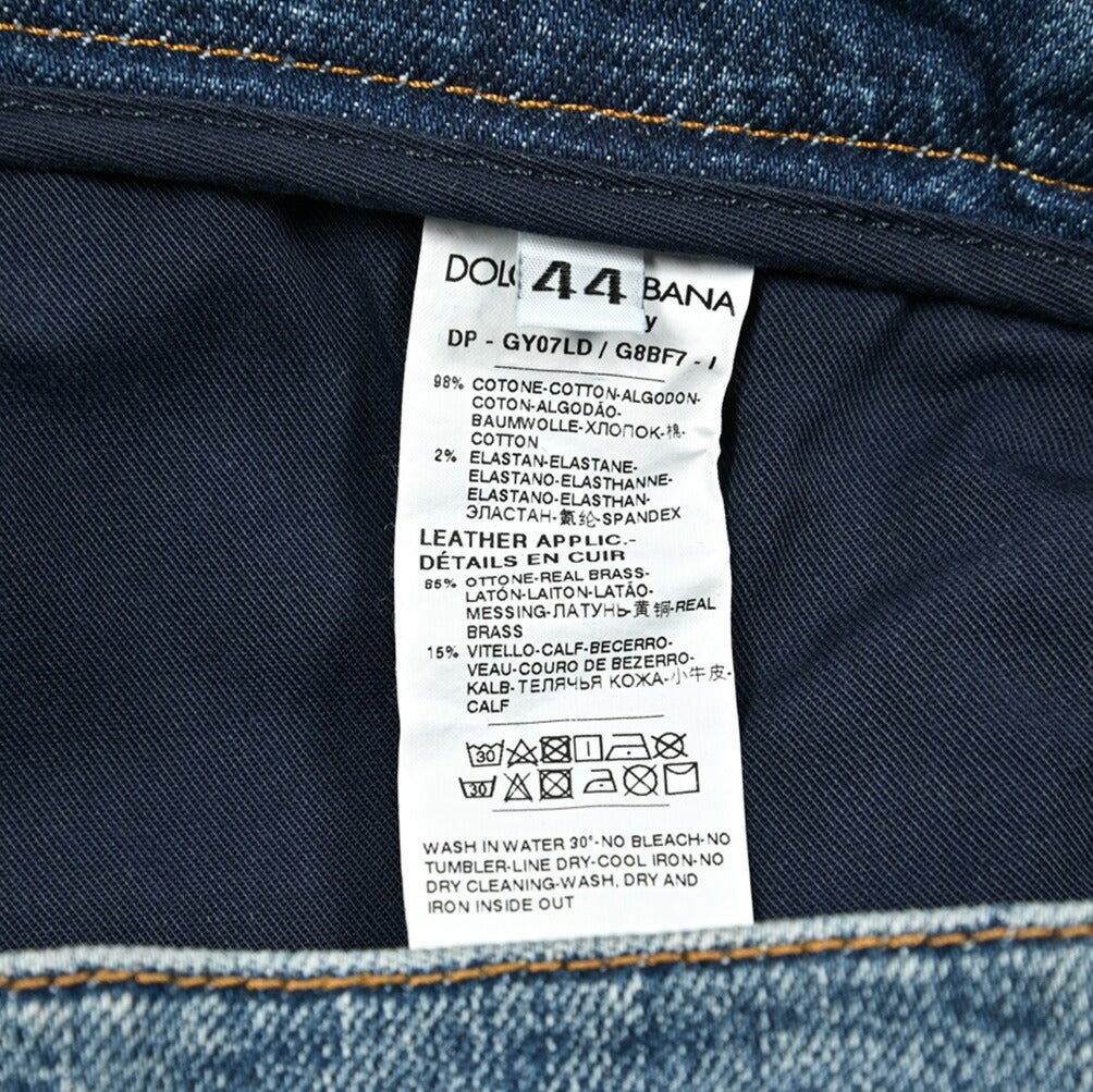DOLCE & GABBANA SKINNY ストレッチデニム ダメージスキニージーンズ｜GUARDAROBA MILANO OFFICIAL STORE