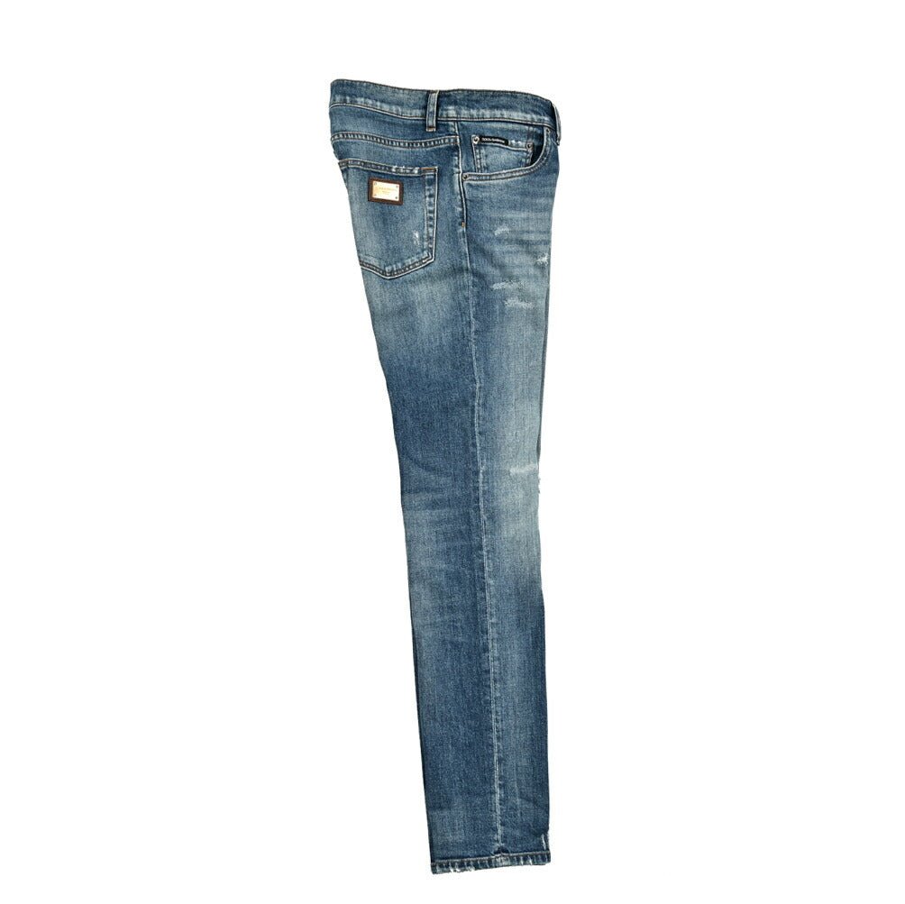 DOLCE & GABBANA SKINNY ストレッチデニム ダメージスキニージーンズ｜GUARDAROBA MILANO OFFICIAL STORE