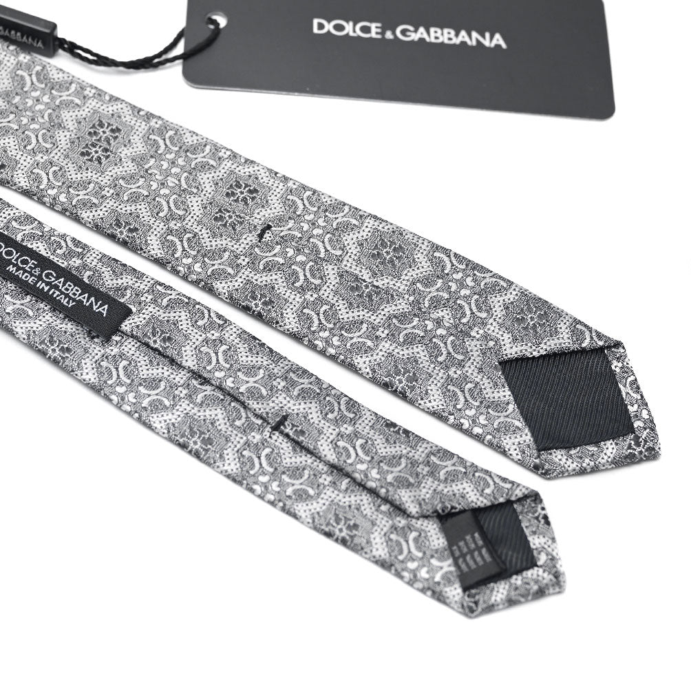 DOLCE&GABBANA シルク100% ネクタイ(ナロータイ)｜GUARDAROBA MILANO OFFICIAL STORE