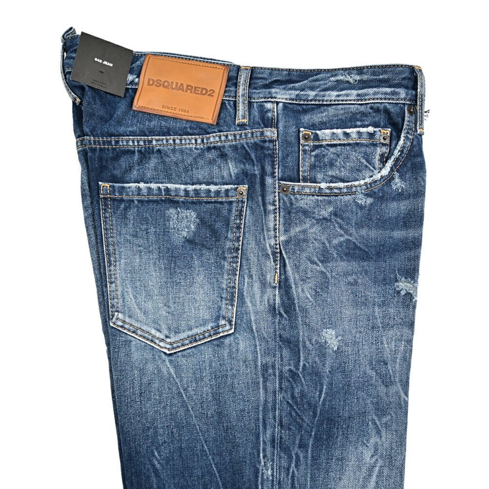 DSQUARED2 642 JEAN コットン100% ダメージデニムジーンズ｜426156 - 50｜GUARDAROBA MILANO OFFICIAL STORE