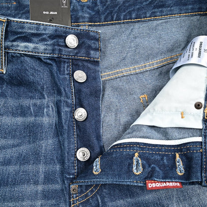 DSQUARED2 642 JEAN コットン100% ダメージデニムジーンズ｜426156 - 50｜GUARDAROBA MILANO OFFICIAL STORE
