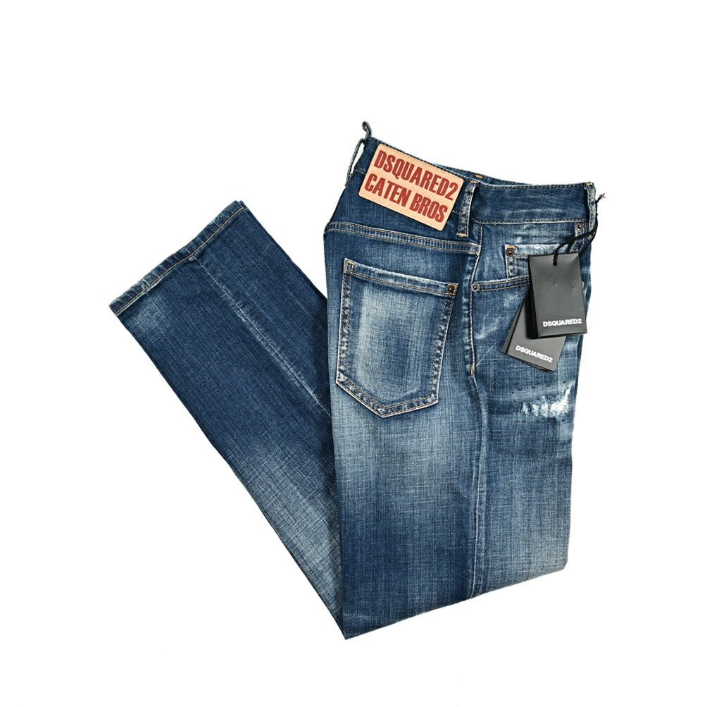 《レディース》DSQUARED2 BOSTON JEAN ストレッチデニム ダメージジーンズ｜GUARDAROBA MILANO OFFICIAL STORE