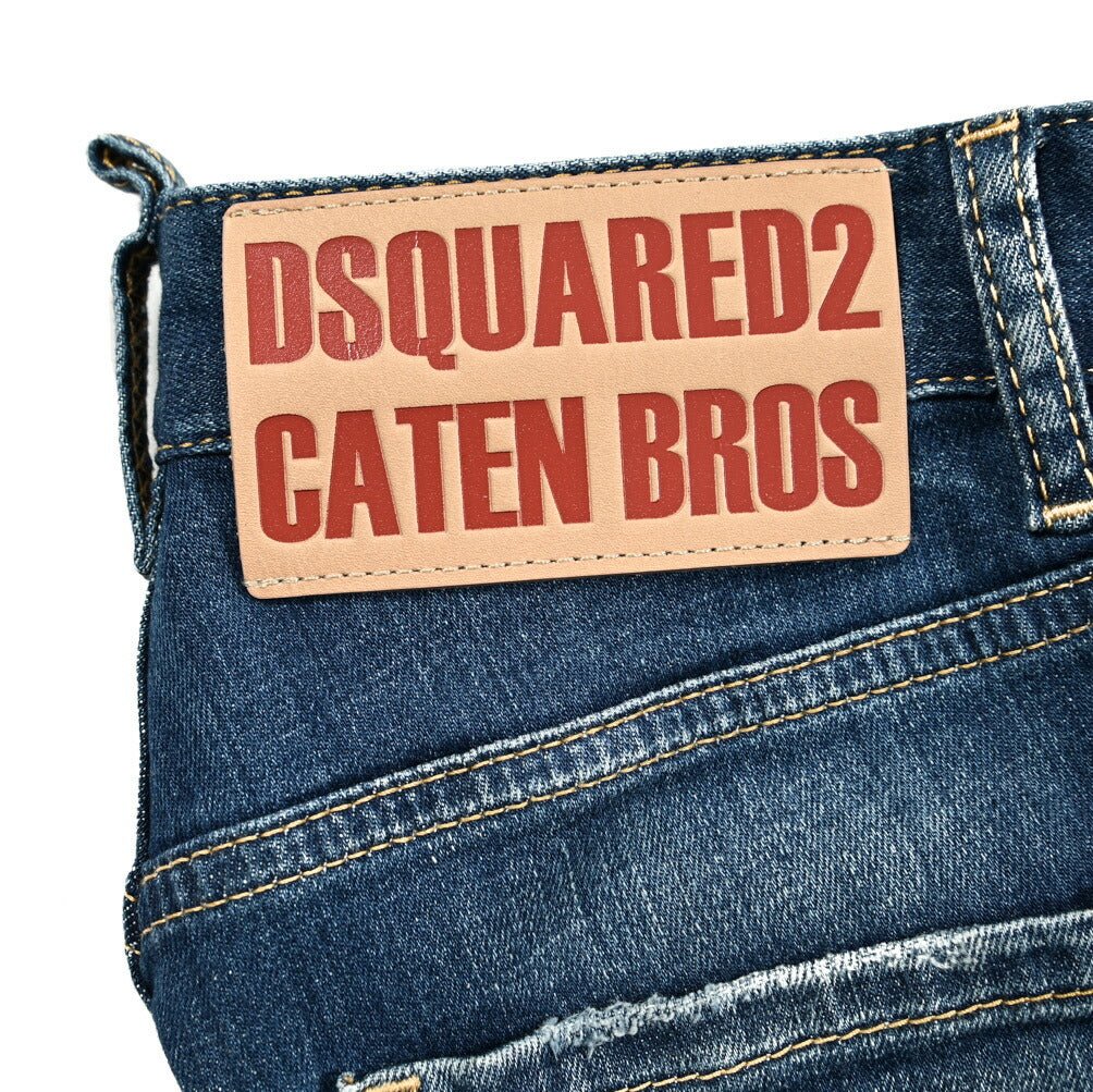 《レディース》DSQUARED2 BOSTON JEAN ストレッチデニム ダメージジーンズ｜GUARDAROBA MILANO OFFICIAL STORE