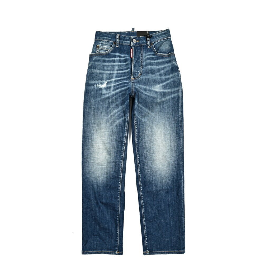 《レディース》DSQUARED2 BOSTON JEAN ストレッチデニム ダメージジーンズ｜GUARDAROBA MILANO OFFICIAL STORE