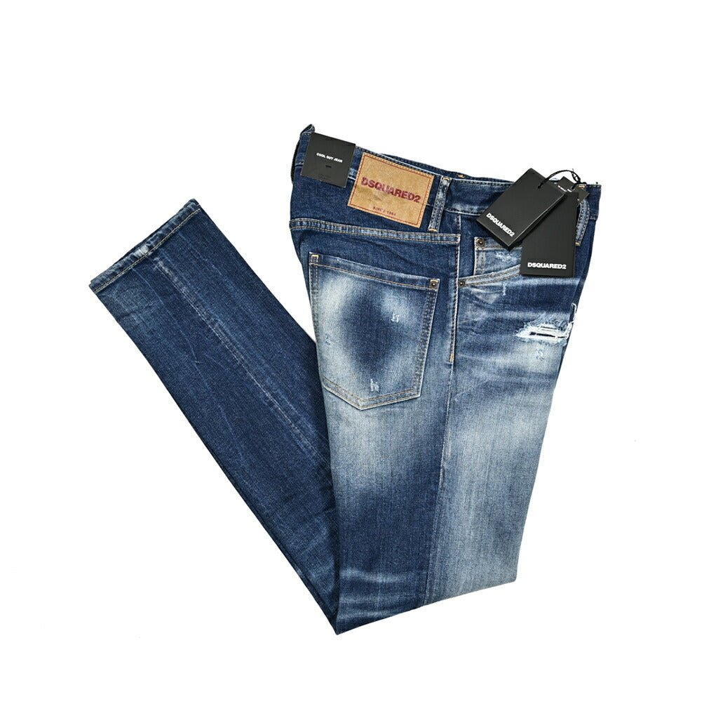 DSQUARED2 COOLGUY JEAN ストレッチデニム ダメージスリムジーンズ｜GUARDAROBA MILANO OFFICIAL STORE