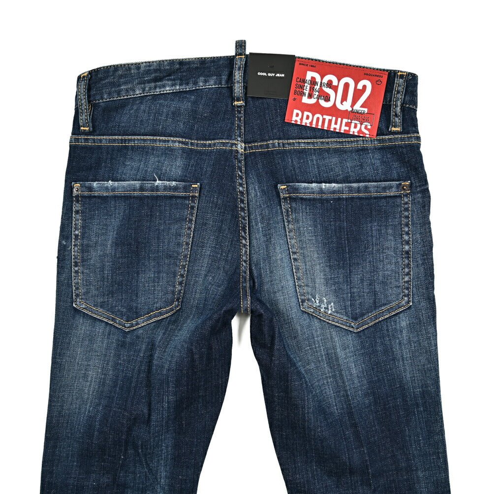 DSQUARED2 COOLGUY JEAN ストレッチデニム ダメージスリムジーンズ｜GUARDAROBA MILANO OFFICIAL STORE