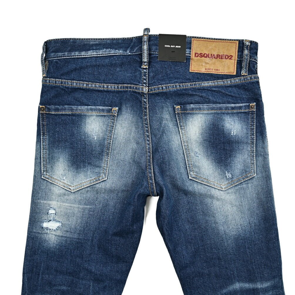 DSQUARED2 COOLGUY JEAN ストレッチデニム ダメージスリムジーンズ｜GUARDAROBA MILANO OFFICIAL STORE