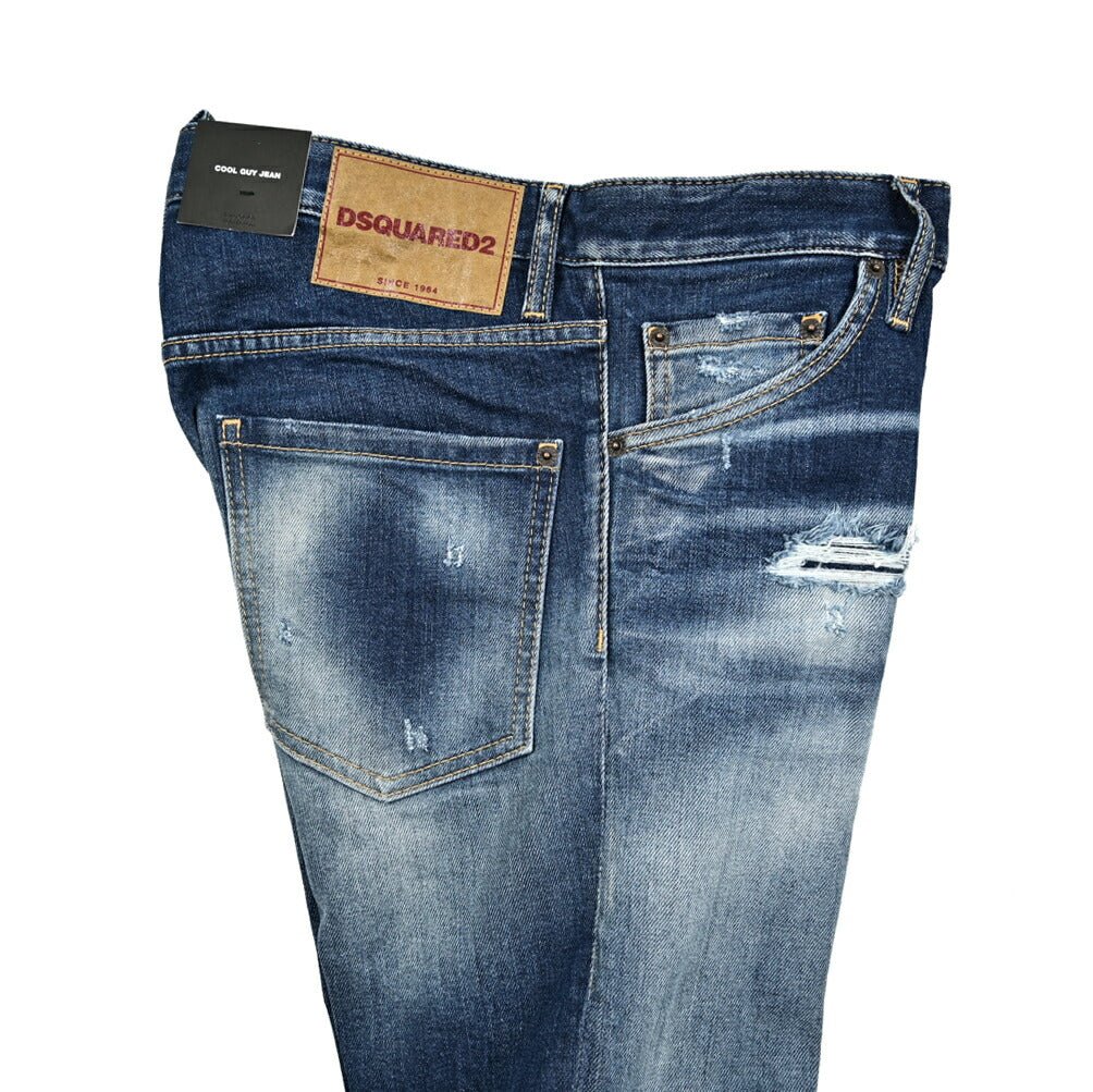 DSQUARED2 COOLGUY JEAN ストレッチデニム ダメージスリムジーンズ｜GUARDAROBA MILANO OFFICIAL STORE