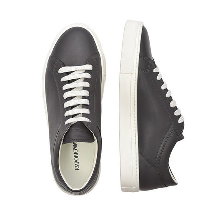 EMPORIO ARMANI カーフレザースニーカー｜426149 - 37h｜GUARDAROBA MILANO OFFICIAL STORE