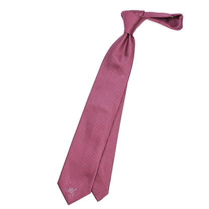 ETON シルク100% 織柄ネクタイ ピンク 146cm×8cm | GUARDAROBA MILANO OFFICIAL STORE