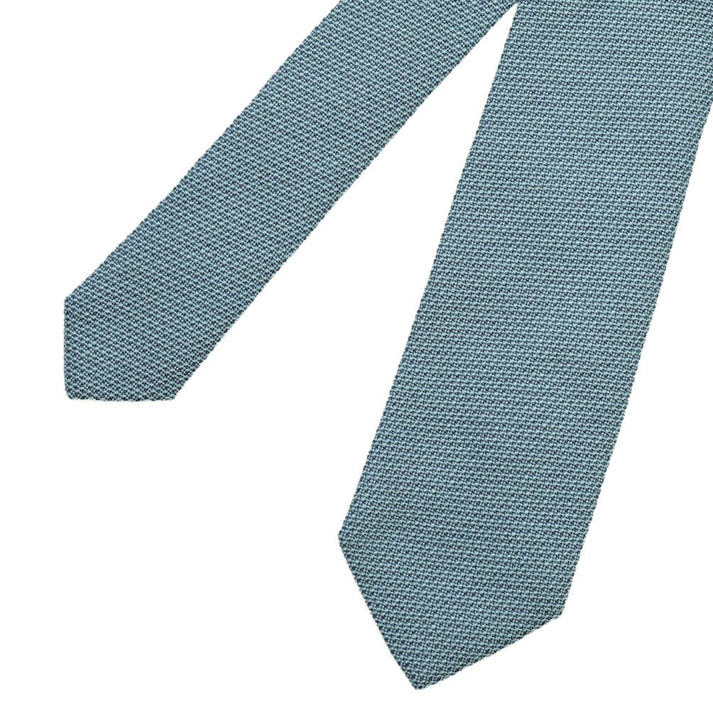ETON シルク100% 織柄ネクタイ グリーン 147cm×7cm | GUARDAROBA MILANO OFFICIAL STORE