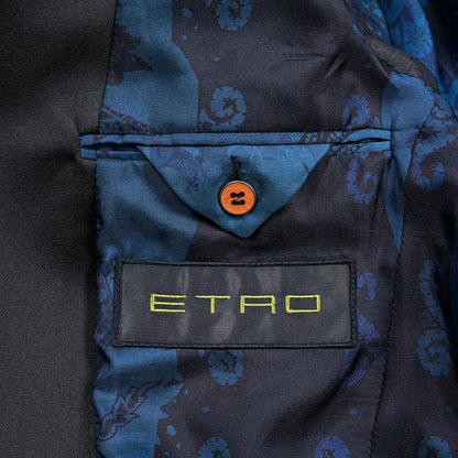 ETRO ウール100% 1Bシングルタキシードジャケット｜GUARDAROBA MILANO OFFICIAL STORE