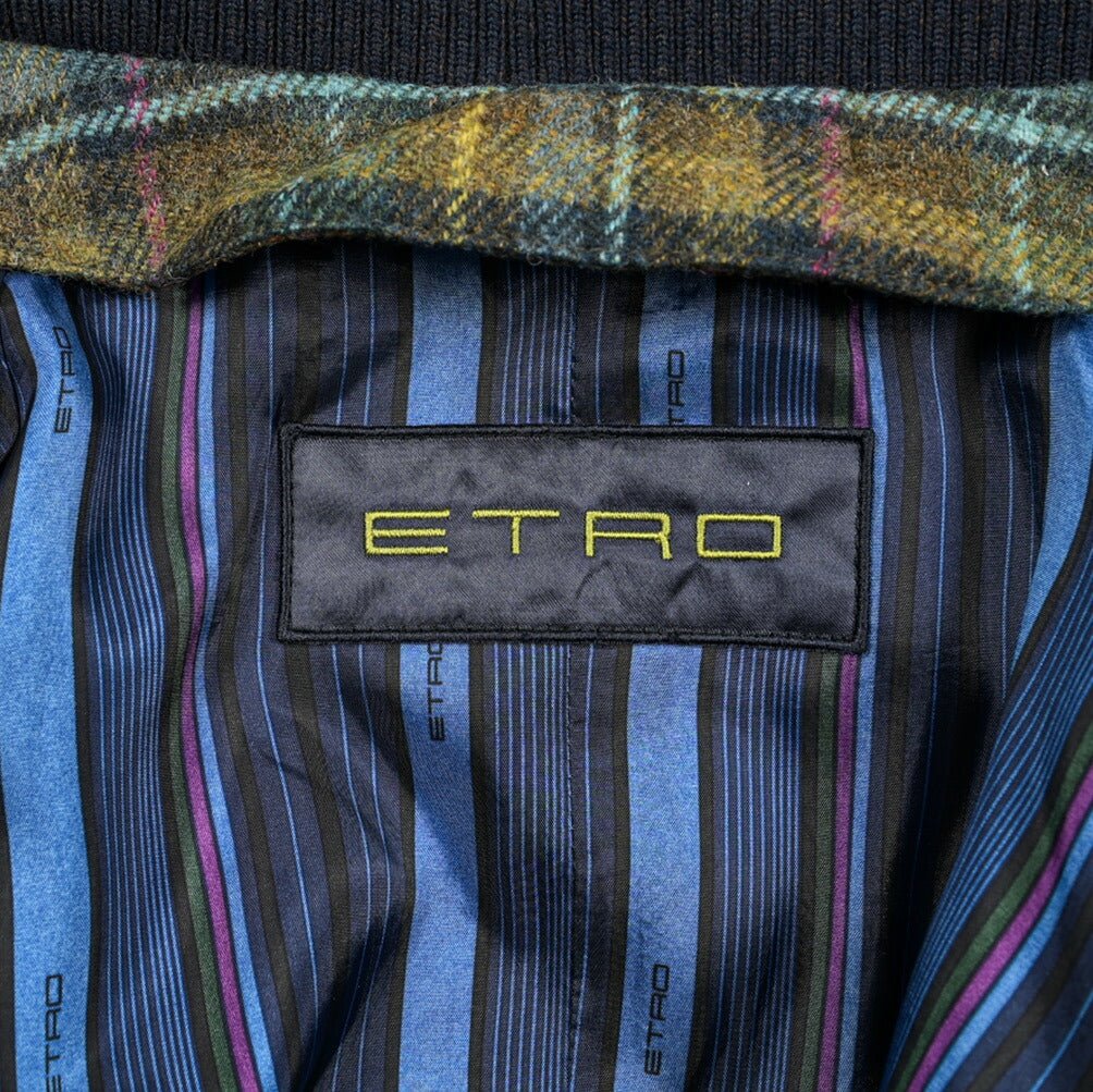 ETRO ポリエステル100% キルティング中綿ブルゾン｜GUARDAROBA MILANO OFFICIAL STORE