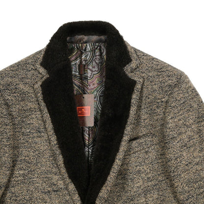 ETRO ポリエステル100% 2Bシングルチェスターコート｜GUARDAROBA MILANO OFFICIAL STORE