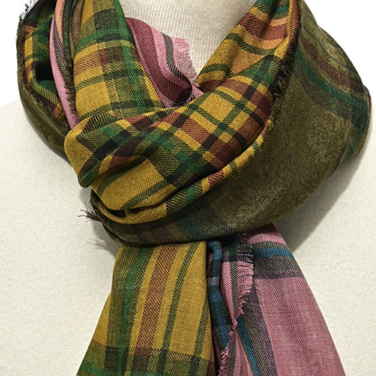 ETRO ウール100% チェック柄ストール｜407343｜GUARDAROBA MILANO OFFICIAL STORE