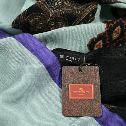 クーポン対象｜ETRO カシミヤ100% ペイズリー柄ストール｜GUARDAROBA MILANO OFFICIAL STORE