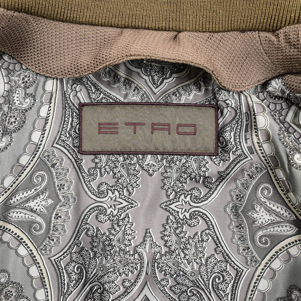 ETRO ポリエステル100% キルティング中綿ブルゾン｜GUARDAROBA MILANO OFFICIAL STORE