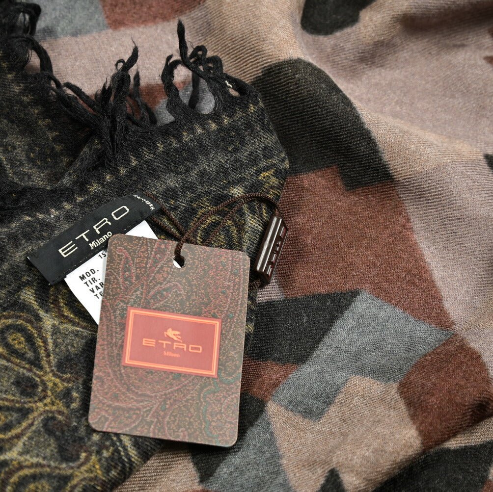 クーポン対象｜ETRO ウールシルク ストール｜GUARDAROBA MILANO OFFICIAL STORE