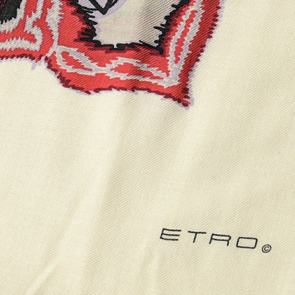 ETRO ウールシルクカシミヤ アラベスク模様ストール｜GUARDAROBA MILANO OFFICIAL STORE