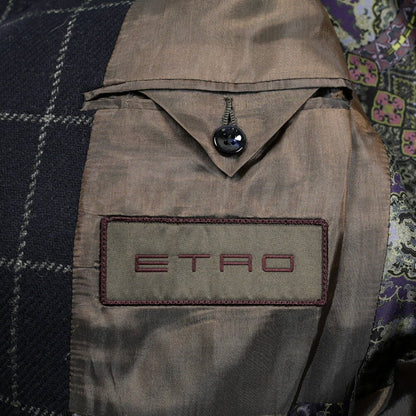 ETRO ウールナイロン ステンカラーコート｜GUARDAROBA MILANO OFFICIAL STORE