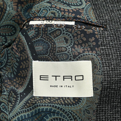 ETRO COMFORTETRO コットンウール 2Bシングルテーラードジャケット｜GUARDAROBA MILANO OFFICIAL STORE